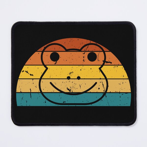 Item preview, Retro Frog Sunset Vintage Nature Design designed and sold by DesignByJMc.