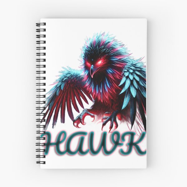 Item preview, Neon Hawk – Cyberpunk Typography Design designed and sold by FusionCipher.