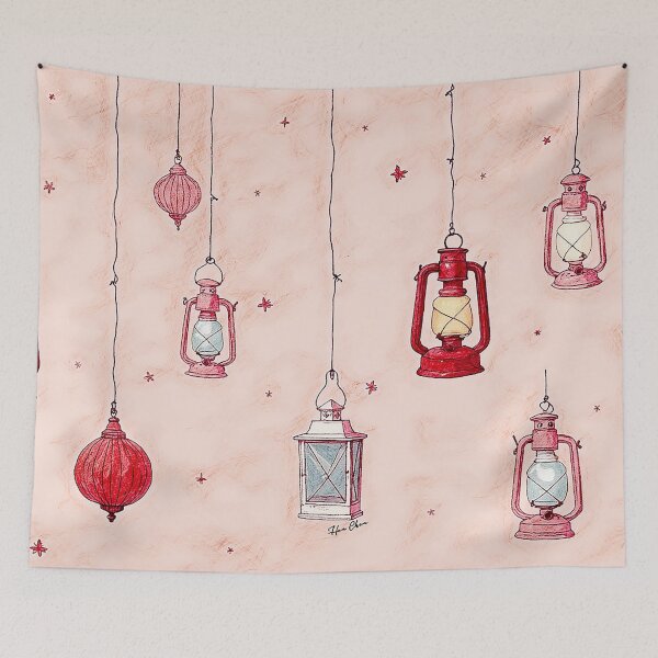 Item preview, Hanging Lanterns designed and sold by Hen-C-Art.