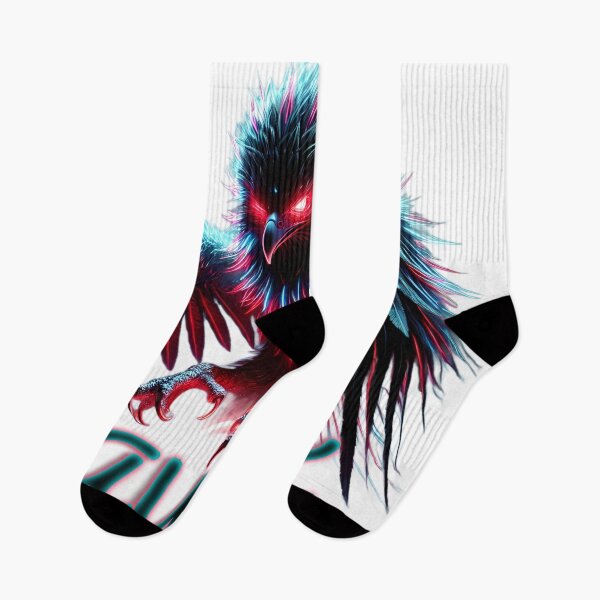 Item preview, Neon Hawk – Cyberpunk Typography Design designed and sold by FusionCipher.