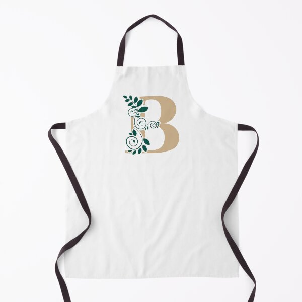 Item preview, Monograma floral – Letra B – Oro mate y petróleo oscuro – (Personalizable) designed and sold by sabantha.