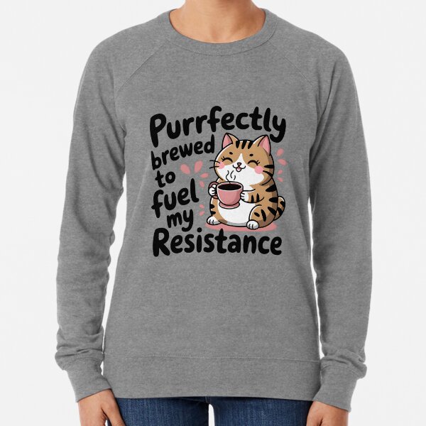 Artikel-Vorschau von Perfekt gebraut, um meinen Widerstand zu stärken Kawaii-Katzen gegen Trump, designt und verkauft von JMMJudaica.