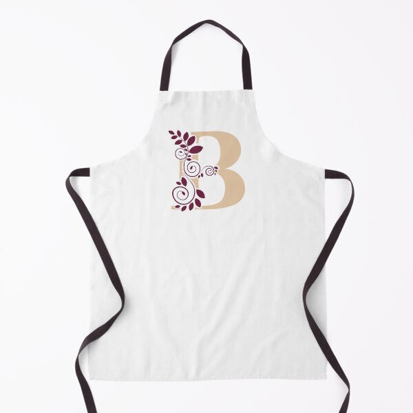 Item preview, Monograma floral – Letra B – Champán dorado y burdeos – (Personalizable) designed and sold by sabantha.