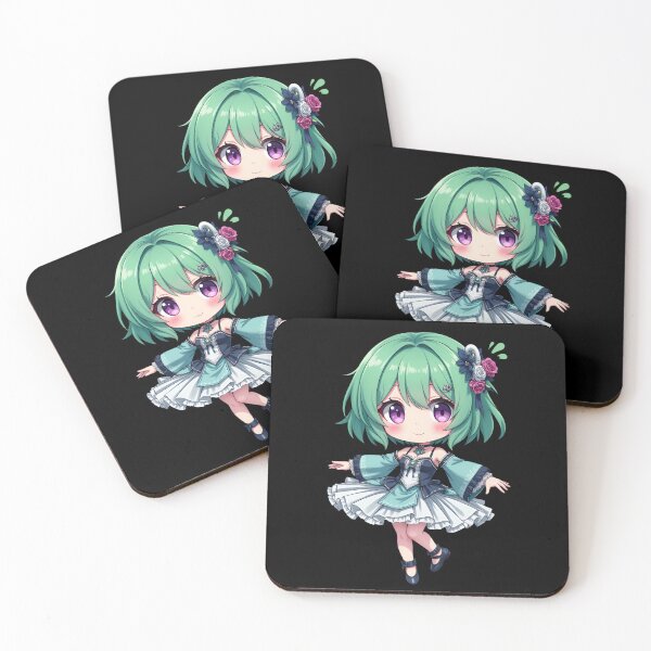 Item preview, Anime Girl Ballerina - A touch of elegance in street art designed and sold by  VectorArtFactory.
