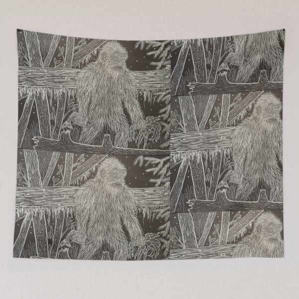 Item preview, “Ancient Forager” Sasquatch - Bigfoot  designed and sold by SasquatchShop.