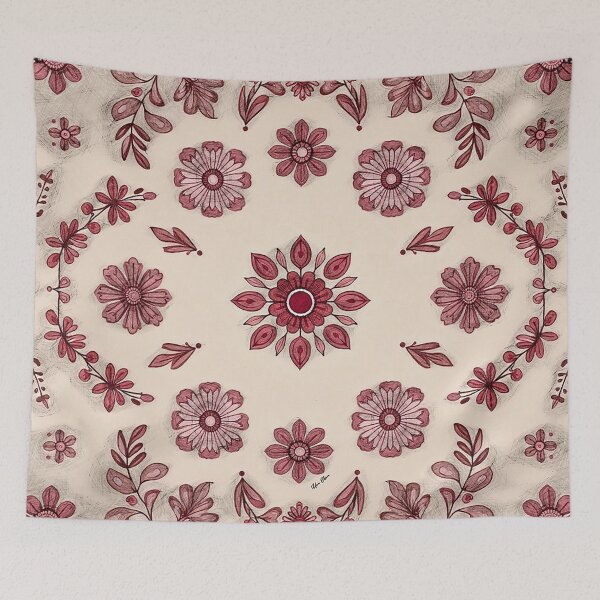 Item preview, Floral Mandala Pattern designed and sold by Hen-C-Art.