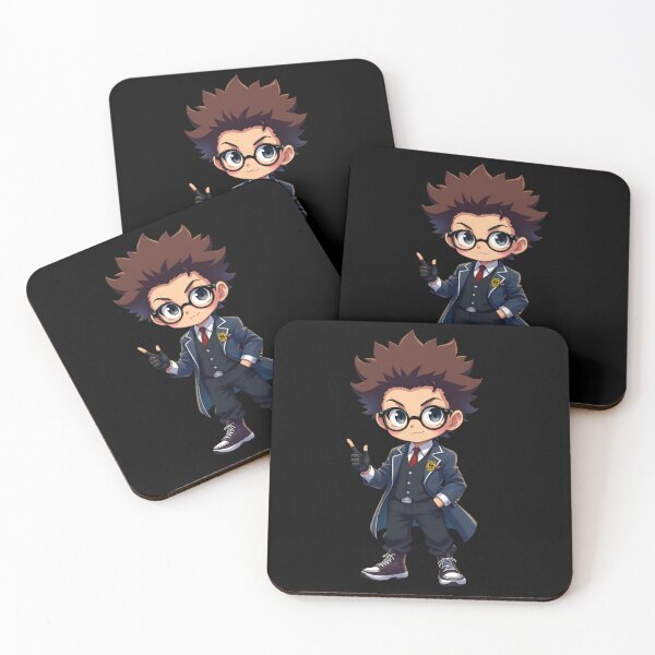 Item preview, Anime Boy Student - Charm and intelligence combined designed and sold by  VectorArtFactory.
