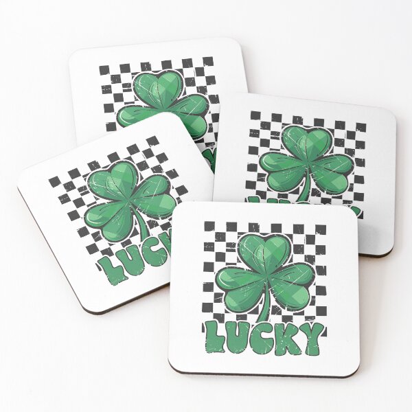 Item preview, Lucky Clover with Checkered Pattern designed and sold by JoelFox165.
