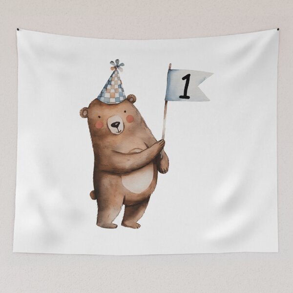 Item preview, First Birthday Bear Celebration designed and sold by JoelFox165.