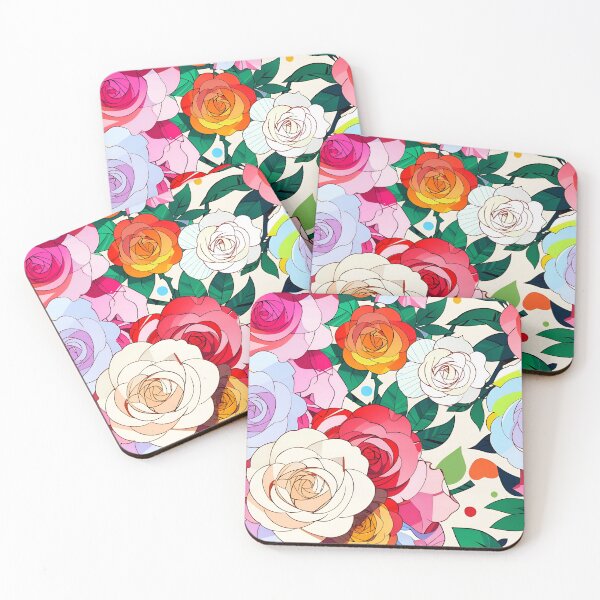 Item preview, Paper Roses Pattern Design (water color) 12 designed and sold by Domo-Design.