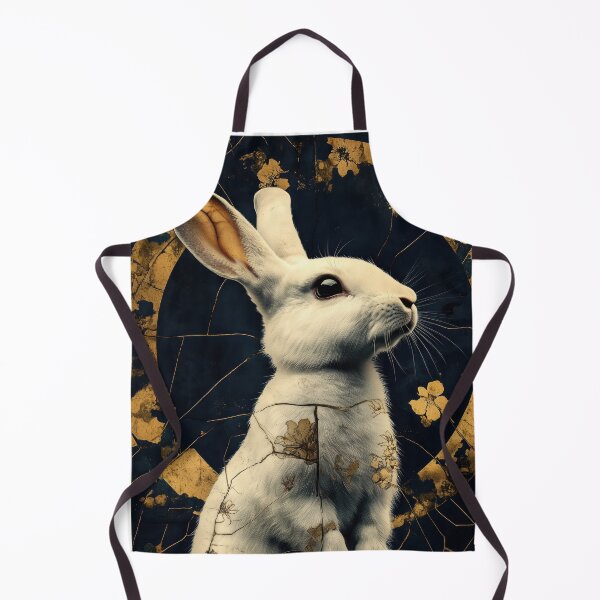 Item preview, Elegant Great Golden Rabbit 2 designed and sold by Earth Celebration Designs.