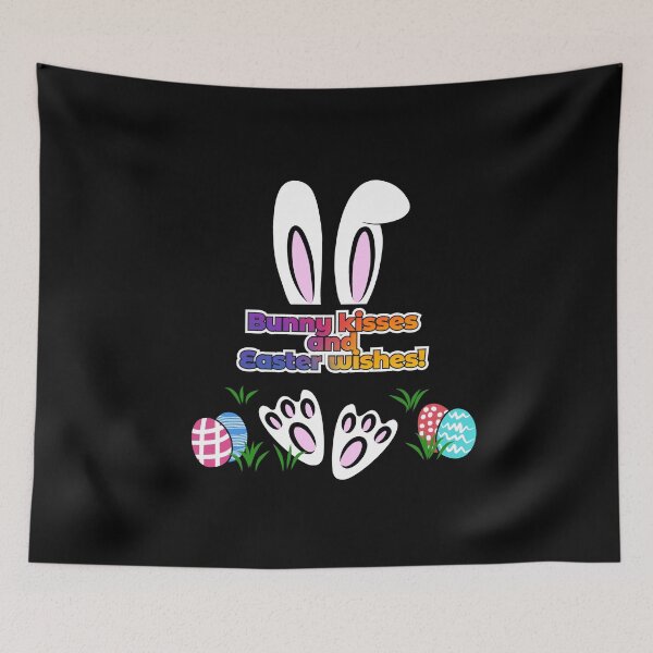 Item preview, Copy of Bunny kisses and Easter wishes Sticker designed and sold by FestivityFinds.