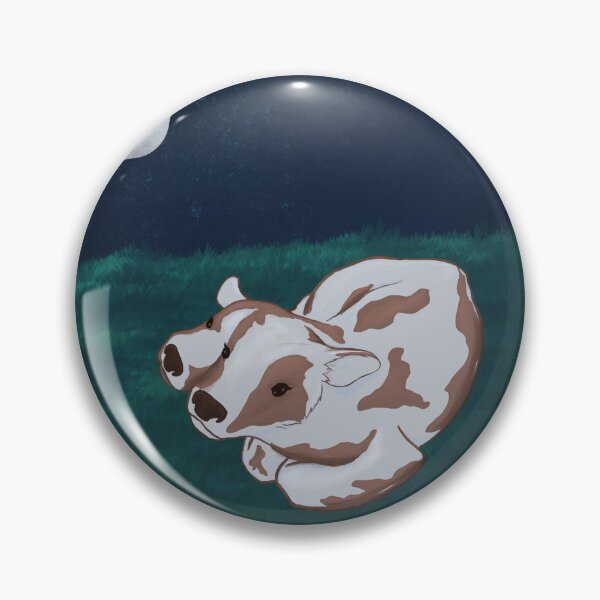 Item preview, Two-headed cow at night designed and sold by griffinart.