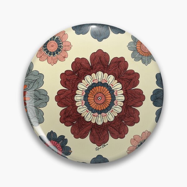 Item preview,  Retro Floral  designed and sold by Hen-C-Art.