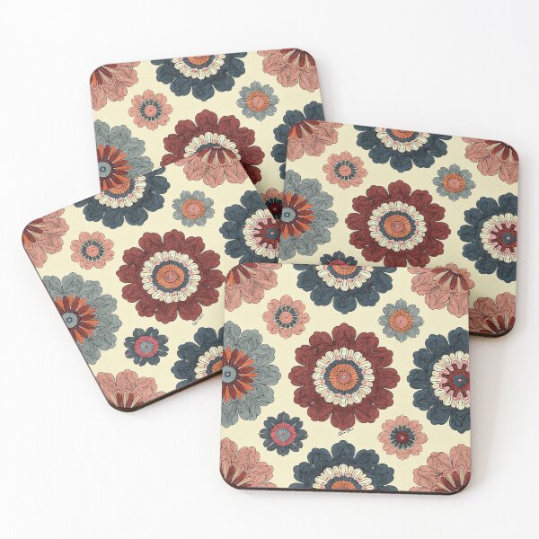 Item preview,  Retro Floral  designed and sold by Hen-C-Art.