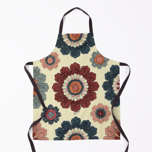 Item preview, Retro Floral designed and sold by Hen-C-Art.