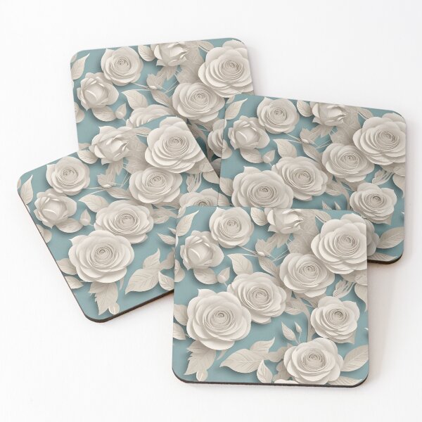 Item preview, Paper Roses Pattern Design (3D) 15 designed and sold by Domo-Design.