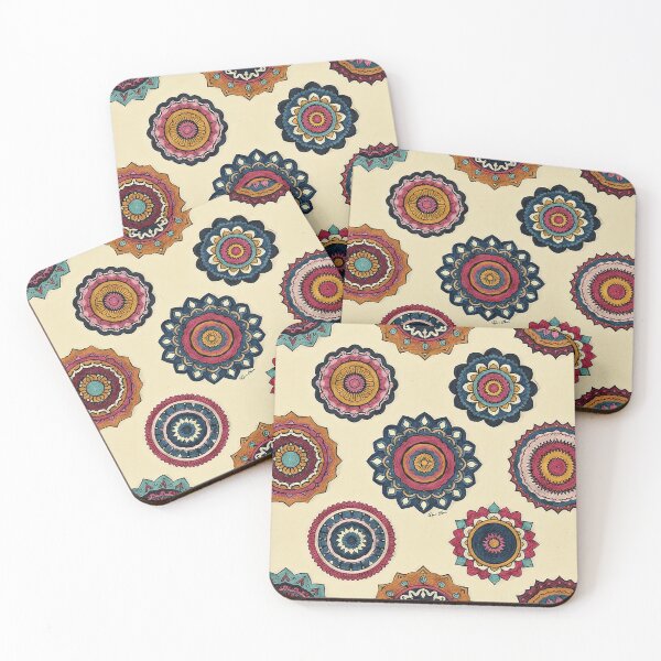 Item preview, Colorful Mandala Pattern designed and sold by Hen-C-Art.