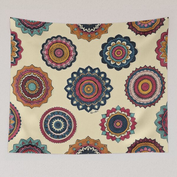Item preview, Colorful Mandala Pattern designed and sold by Hen-C-Art.
