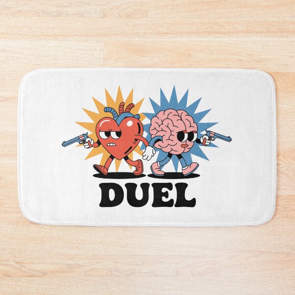 Item preview, Colorfull Heart and Brain Duel designed and sold by MonkiFlipp.