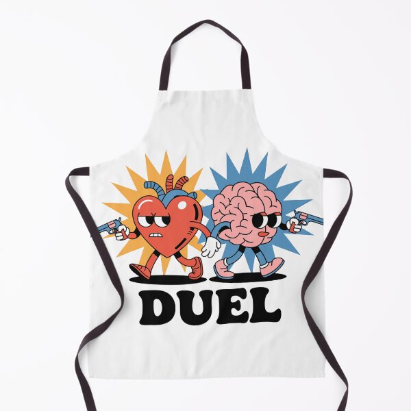 Item preview, Colorfull Heart and Brain Duel designed and sold by MonkiFlipp.