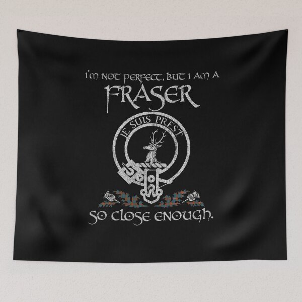 Item preview, Fraser of Lovat clan Scottish surname crest badge motto tartan sporran kilt men women designed and sold by Clan1093.