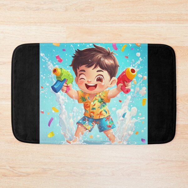 Item preview, Fun water gun with cute boy 1. designed and sold by ArchDS.