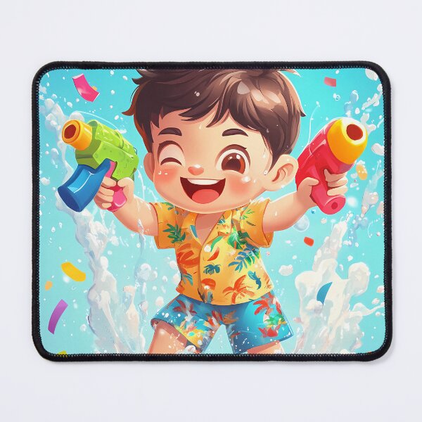 Item preview, Fun water gun with cute boy 1. designed and sold by ArchDS.