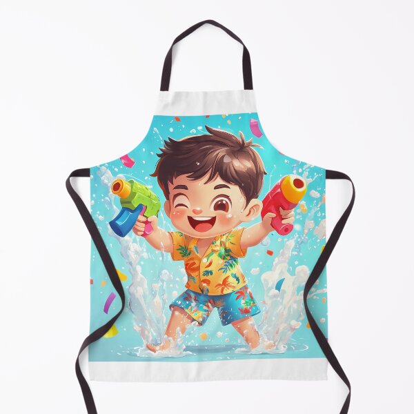 Item preview, Fun water gun with cute boy 1. designed and sold by ArchDS.
