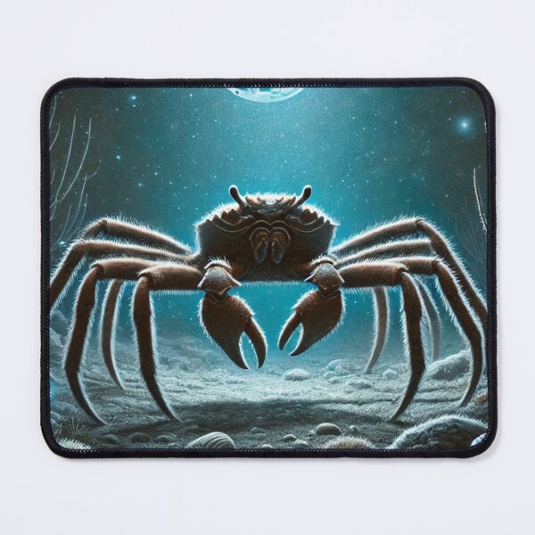 Item preview, Spider Crab at Night – Realistic Deep Sea Marine Life designed and sold by NocturnalNook.