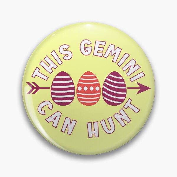 Item preview, This Gemini can hunt - Easter greetings for astrology lovers designed and sold by mariya-ivanova.