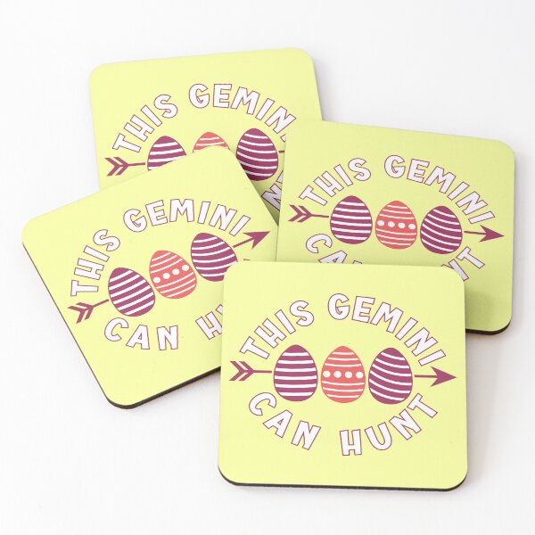 Item preview, This Gemini can hunt - Easter greetings for astrology lovers designed and sold by mariya-ivanova.