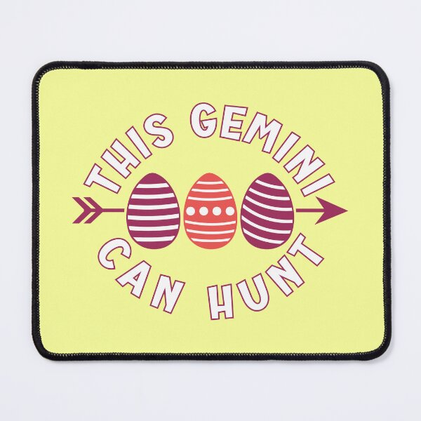 Item preview, This Gemini can hunt - Easter greetings for astrology lovers designed and sold by mariya-ivanova.