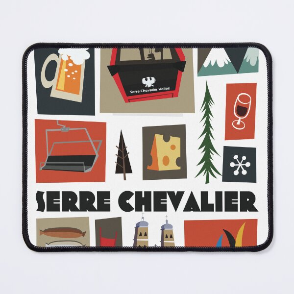 Item preview, Serre Chevalier poster designed and sold by GAGodel.