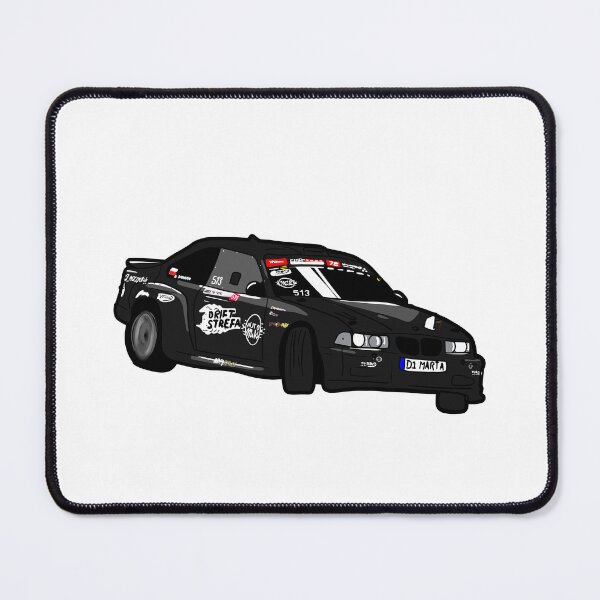 Item preview, Black Drifting Old Car designed and sold by MonkiFlipp.