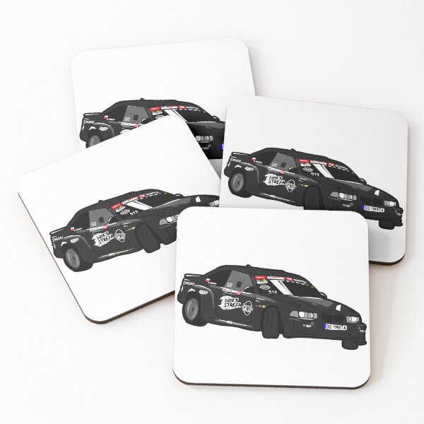 Item preview, Black Drifting Old Car designed and sold by MonkiFlipp.
