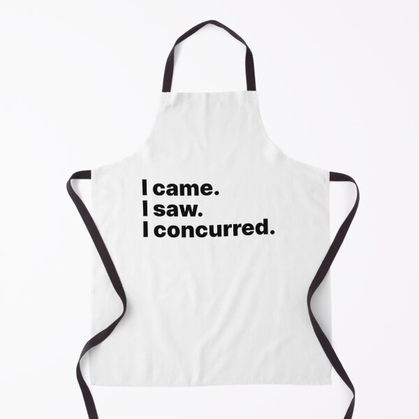 Item preview, I came. I saw. I concurred | Black text designed and sold by ThingsOnTees.
