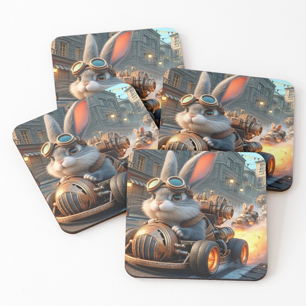 Item preview, Coasters (Set of 4) designed and sold by Nopasaran-Tsin.