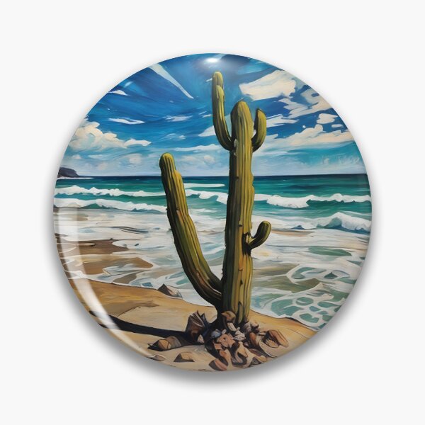 Item preview, Beach Cactus designed and sold by Duckmoo Art.