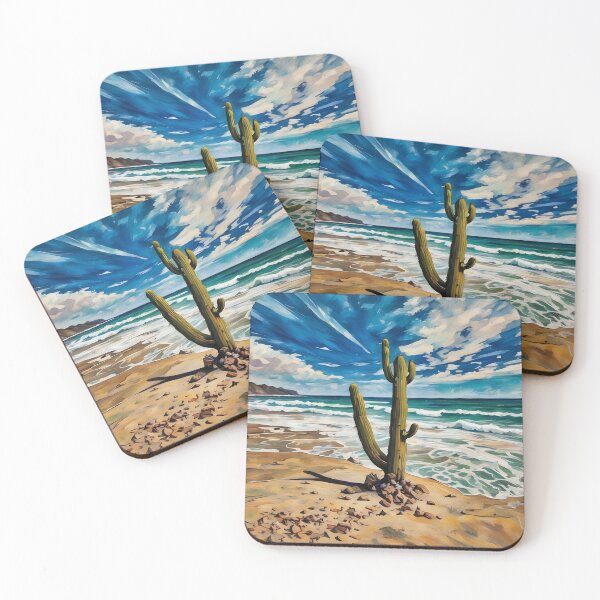 Item preview, Beach Cactus designed and sold by Duckmoo Art.