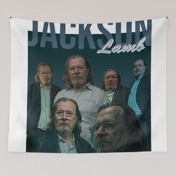 Item preview, Jackson Lamb Collage Tshirt designed and sold by ShopInSlough.
