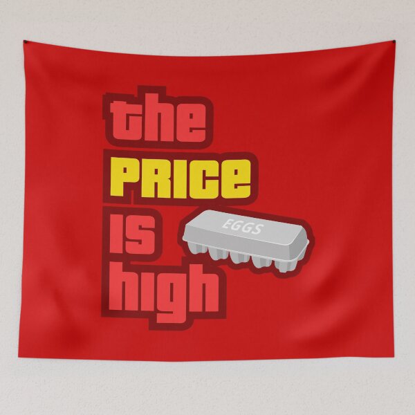 Item preview, The Price Is High | Carton of Eggs designed and sold by MovieVigilante.