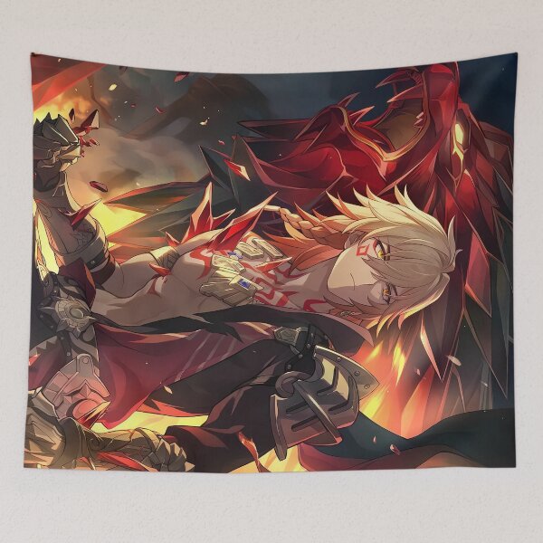 Item preview, Flame of Blood, Blaze My Path • Mydei • Honkai Star Rail Light Cone designed and sold by kazatodoesart.