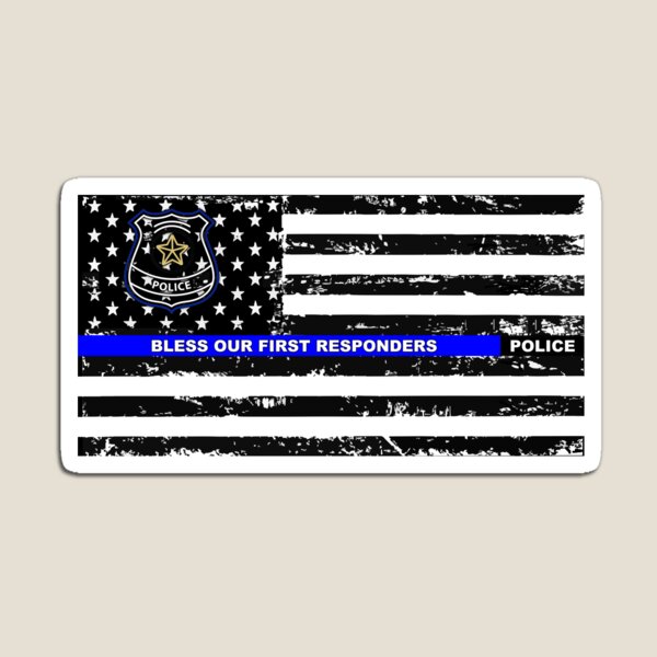 Item preview, Bless our first responders - Police designed and sold by America First Press.