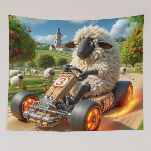 Item preview, Kart racing - sheep designed and sold by Nopasaran-Tsin.