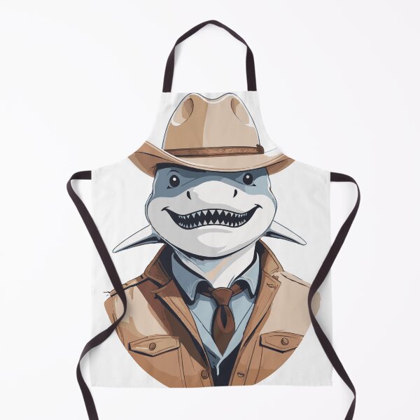 Item preview, Shark Wearing Hat designed and sold by After De Moment.