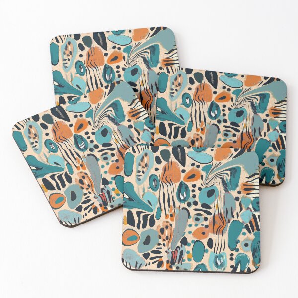 Item preview, Abstract Footprints designed and sold by Duckmoo Art.