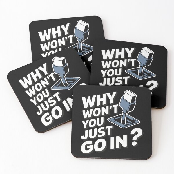 Item preview, Why Won’t You Just Go In? designed and sold by TrippyOutfitter.