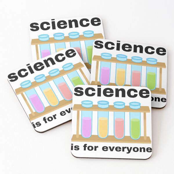 Item preview, Science Is For Everyone Quote designed and sold by vandepasch.