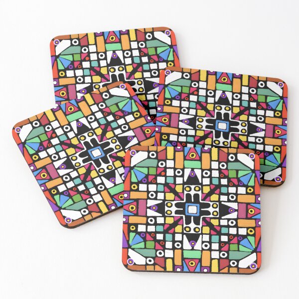 Item preview, Aztec grid 80’s designed and sold by bekki smith.